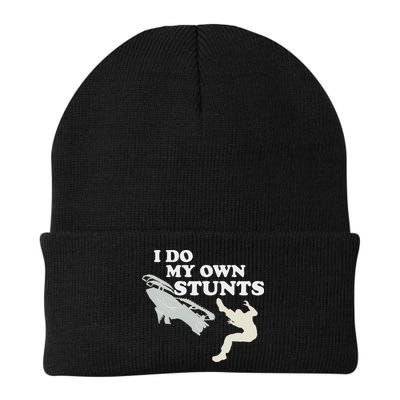 I Do My Own Stunts Snowmobile Snow Machine All Beanie