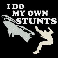I Do My Own Stunts Snowmobile Snow Machine All Drawstring Bag