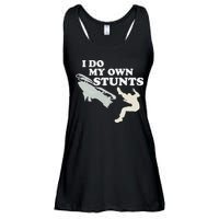 I Do My Own Stunts Snowmobile Snow Machine All Ladies Essential Flowy Tank