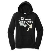 I Do My Own Stunts Snowmobile Snow Machine All Women's Pullover Hoodie