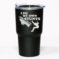 I Do My Own Stunts Snowmobile Snow Machine All Tumbler