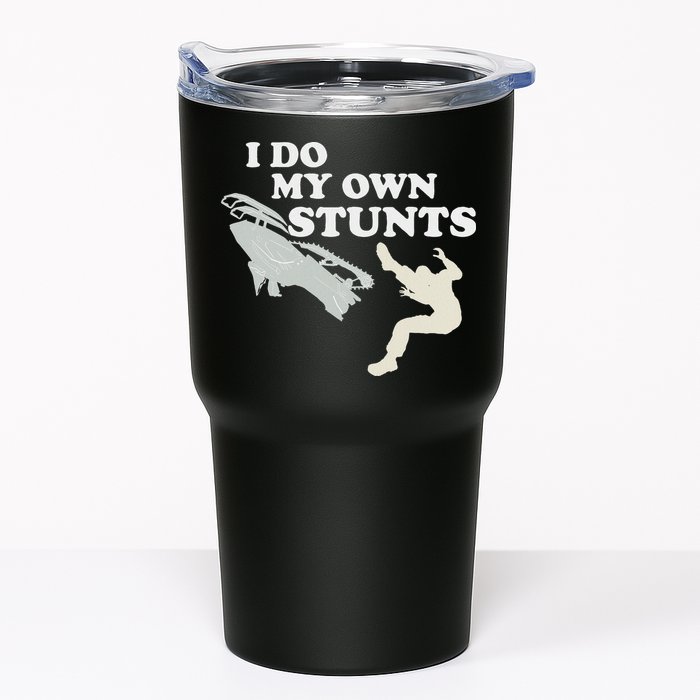 I Do My Own Stunts Snowmobile Snow Machine All Tumbler