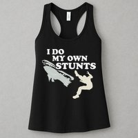 I Do My Own Stunts Snowmobile Snow Machine All Womens Tank Top