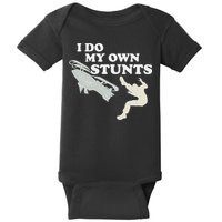 I Do My Own Stunts Snowmobile Snow Machine All Baby Bodysuit