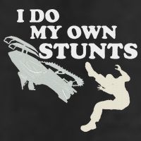 I Do My Own Stunts Snowmobile Snow Machine All Trucker Hat