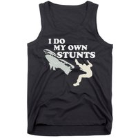I Do My Own Stunts Snowmobile Snow Machine All Tank Top