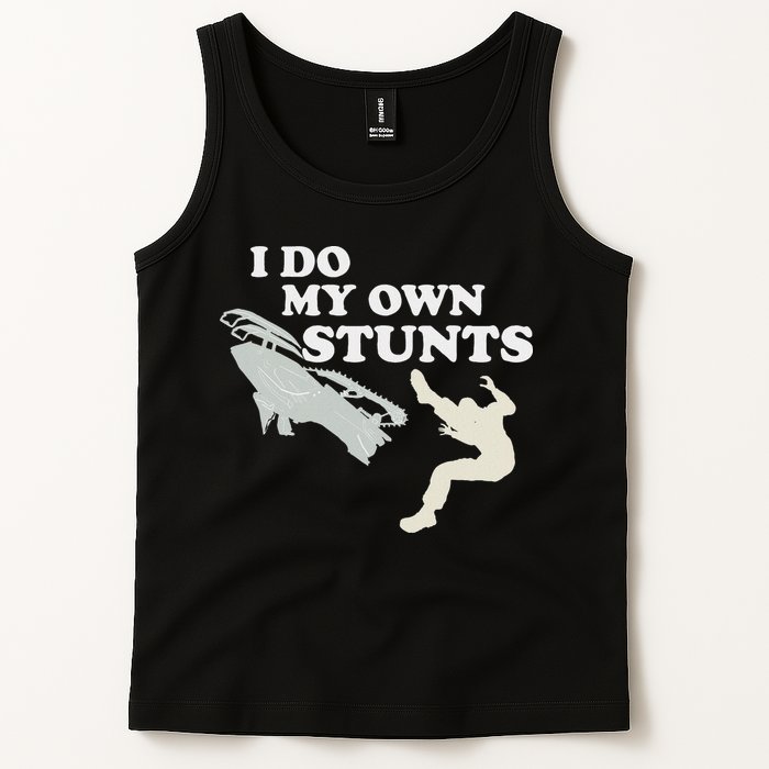 I Do My Own Stunts Snowmobile Snow Machine All Tank Top
