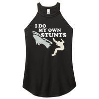I Do My Own Stunts Snowmobile Snow Machine All Women's Perfect Tri Rocker Tank
