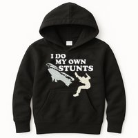 I Do My Own Stunts Snowmobile Snow Machine All Kids Hoodie
