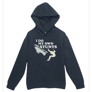 I Do My Own Stunts Snowmobile Snow Machine All Urban Pullover Hoodie