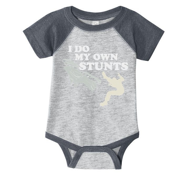 I Do My Own Stunts Snowmobile Snow Machine All Infant Baby Jersey Bodysuit