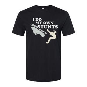 I Do My Own Stunts Snowmobile Snow Machine All Softstyle CVC T-Shirt