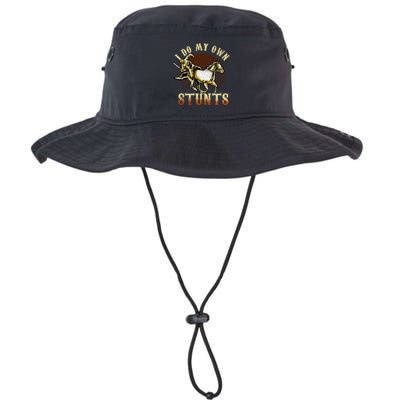 I Do My Own Stunts Horse Riding Competition Skills Gift Bucket Hat