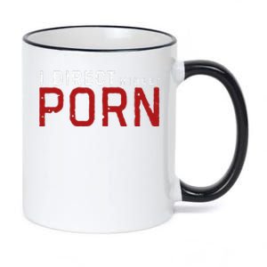 I Direct Midget Porn Funny 11oz Black Color Changing Mug