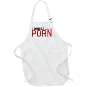 I Direct Midget Porn Funny Full-Length Apron With Pockets