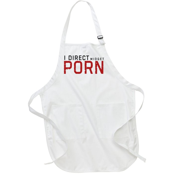 I Direct Midget Porn Funny Full-Length Apron With Pockets