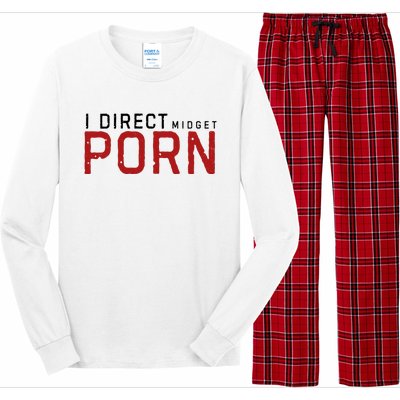 I Direct Midget Porn Funny Long Sleeve Pajama Set