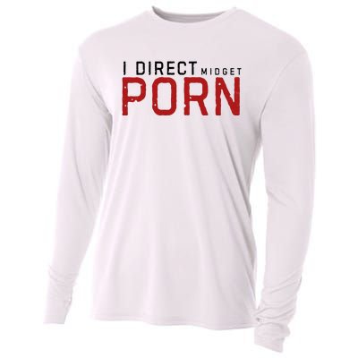 I Direct Midget Porn Funny Cooling Performance Long Sleeve Crew