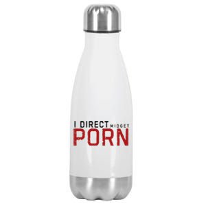 I Direct Midget Porn Funny Stainless Steel Insulated Water Bottle