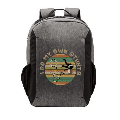 I Do My Own Stunts Mountain Biking Vintage Cute Gift Vector Backpack