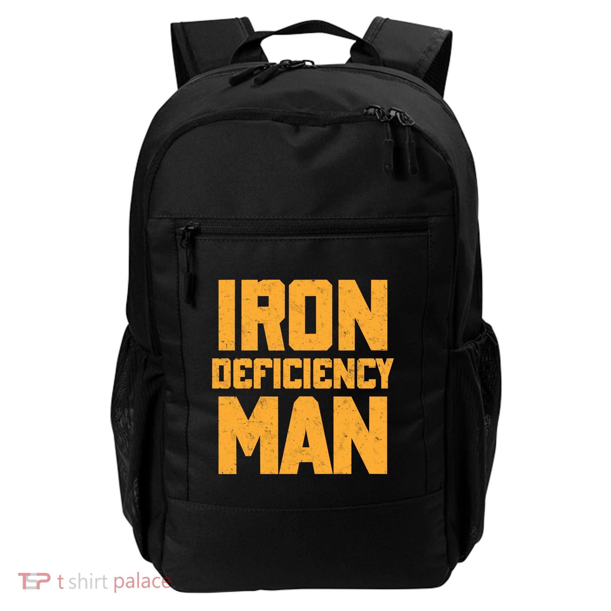 Iron Deficiency Man Daily Commute Backpack