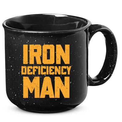 Iron Deficiency Man 15oz Campfire Ceramic Mug