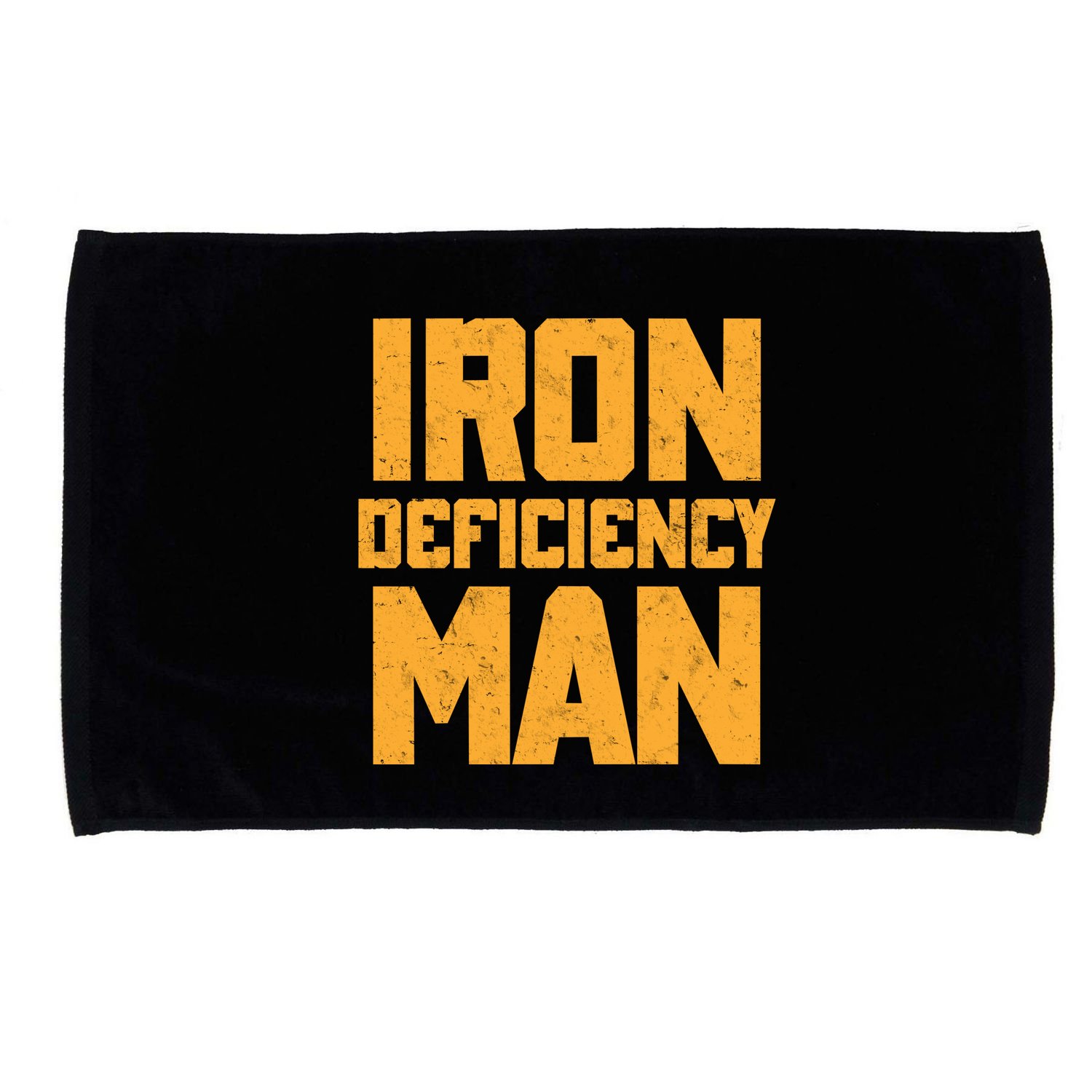 Iron Deficiency Man Microfiber Hand Towel