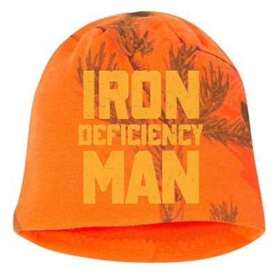 Iron Deficiency Man Kati - Camo Knit Beanie