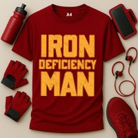 Iron Deficiency Man Cooling Performance Crew T-Shirt