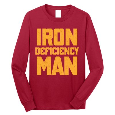 Iron Deficiency Man Long Sleeve Shirt
