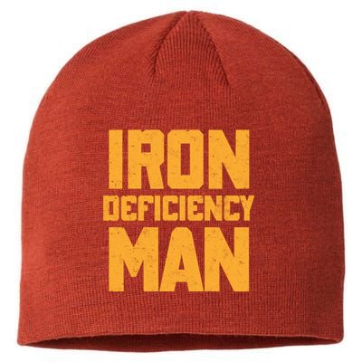 Iron Deficiency Man Sustainable Beanie