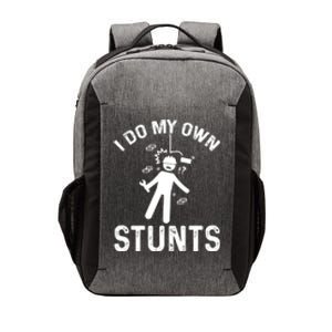 I Do My Own Stunts Funny Injury Get Well Soon Gift Vector Backpack