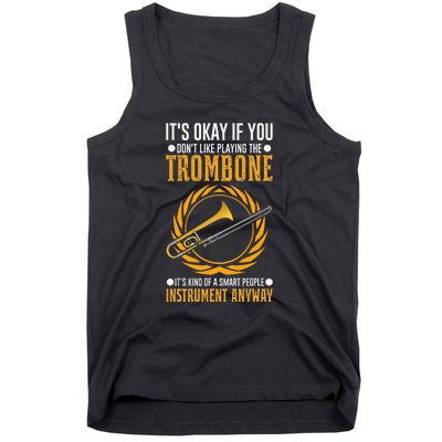 I Don't Make Mistakes When Playing A Trombone Tank Top