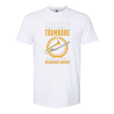 I Don't Make Mistakes When Playing A Trombone Softstyle CVC T-Shirt