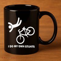 I Do My Own Stunts 11oz C Handle Ceramic Mug
