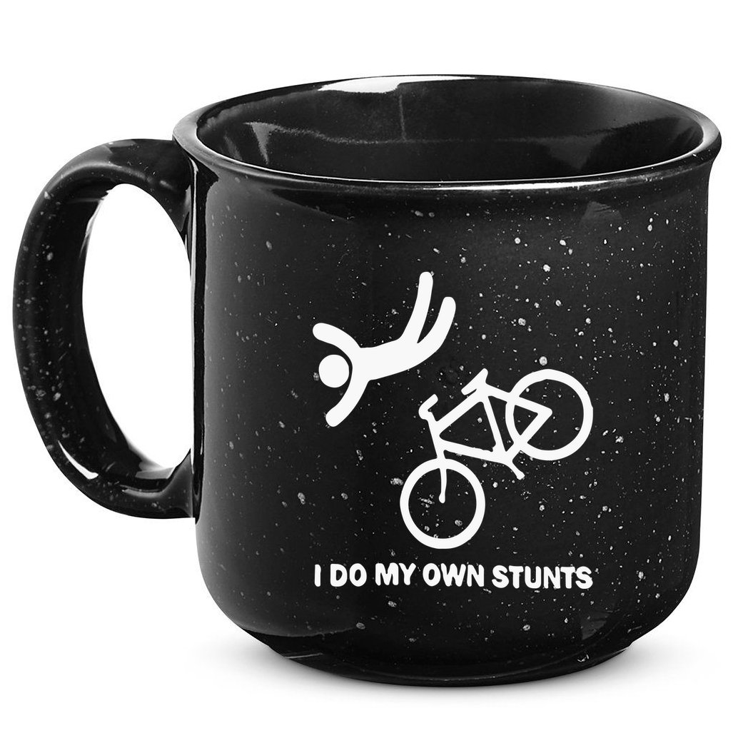 I Do My Own Stunts 15oz Campfire Ceramic Mug