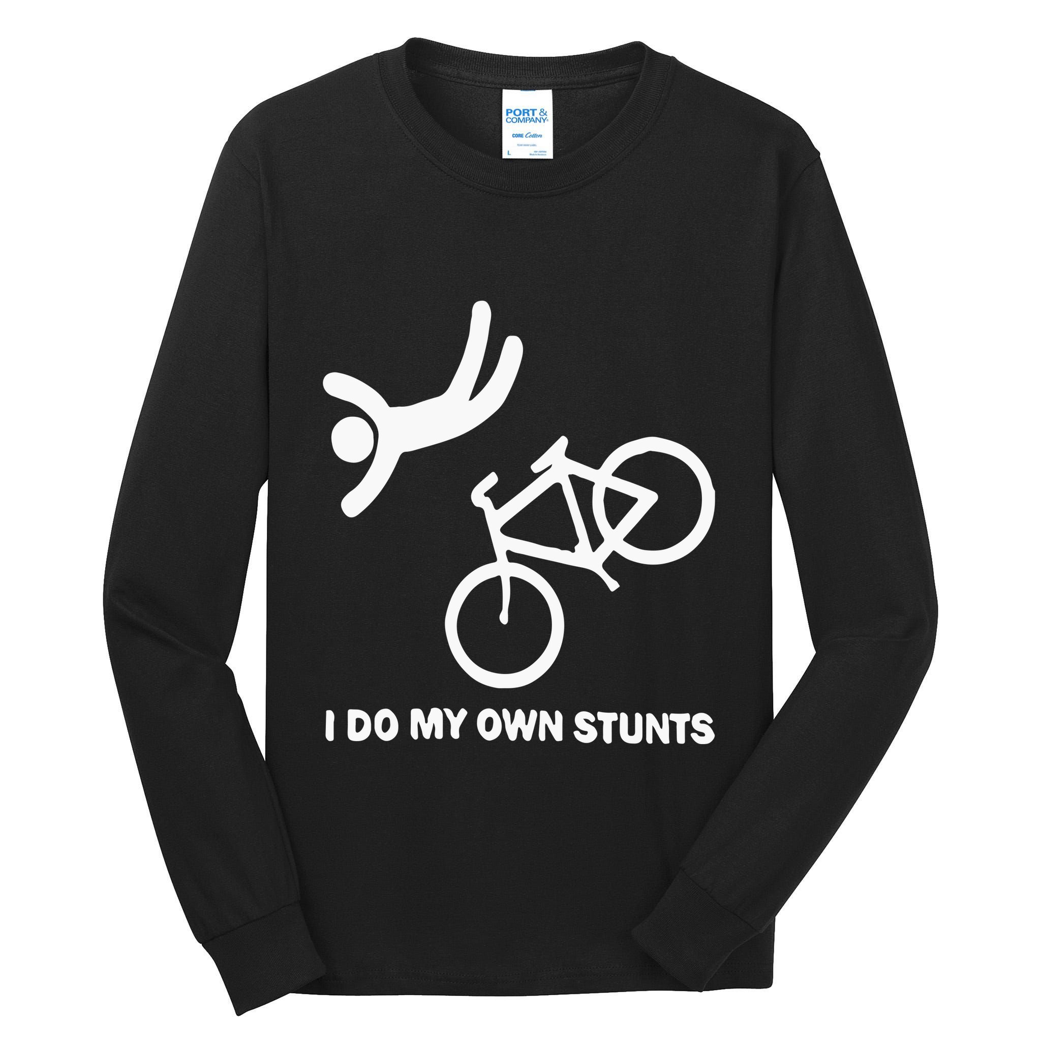 I Do My Own Stunts Tall Long Sleeve T-Shirt
