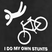 I Do My Own Stunts Golf Towel