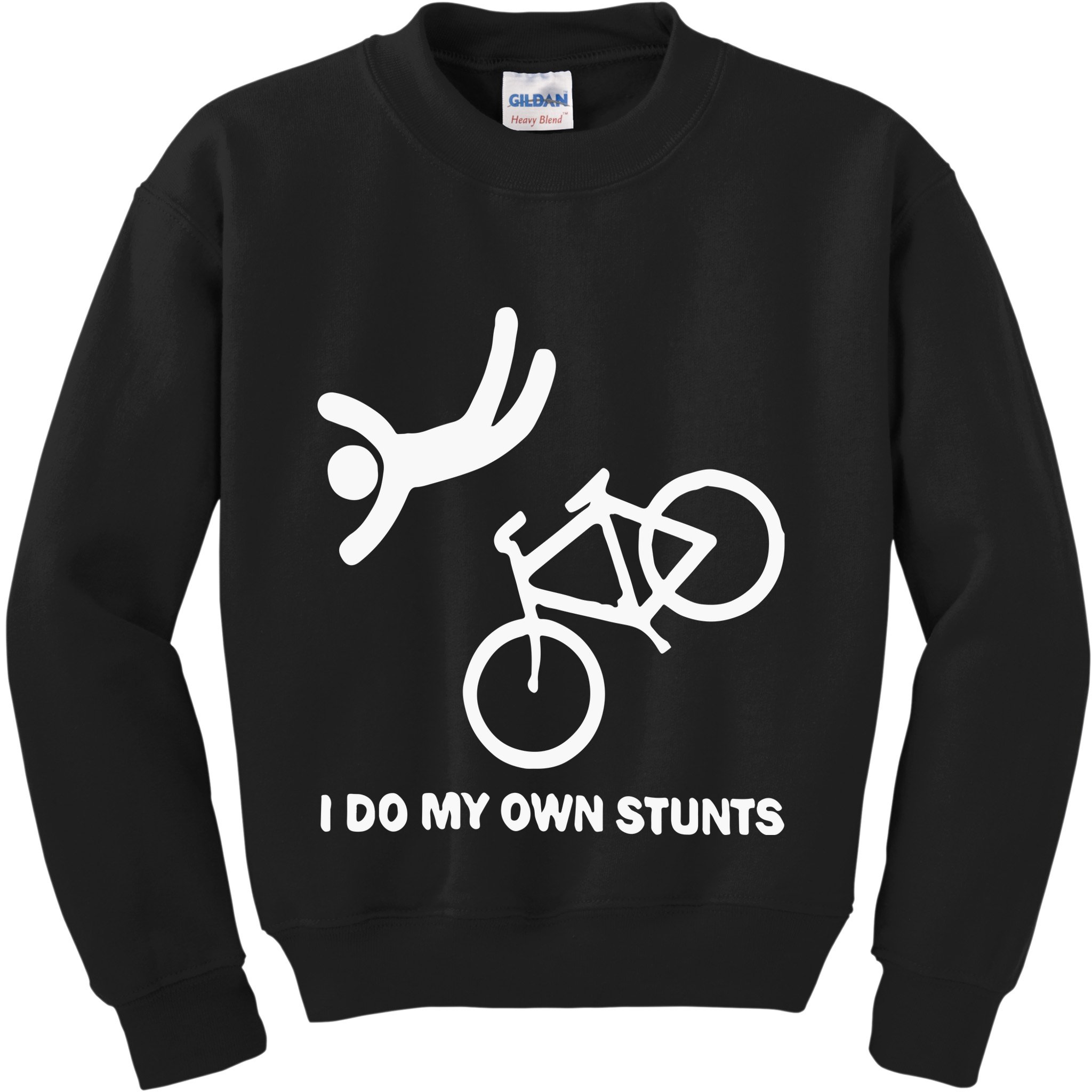 I Do My Own Stunts Kids Sweatshirt