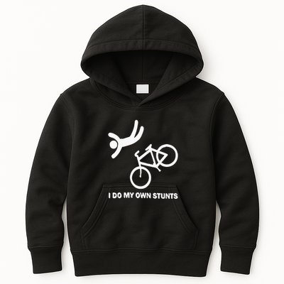 I Do My Own Stunts Kids Hoodie