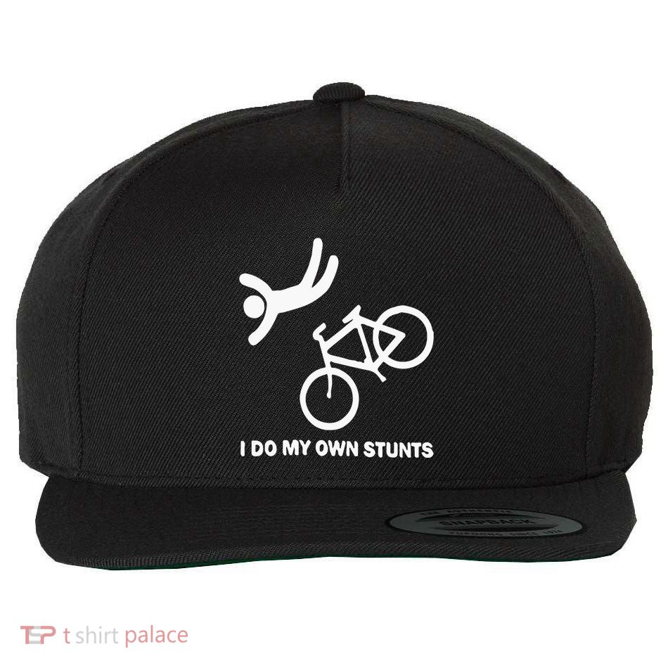 I Do My Own Stunts Wool Snapback Cap