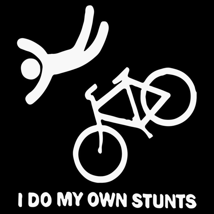 I Do My Own Stunts Zip Tote Bag