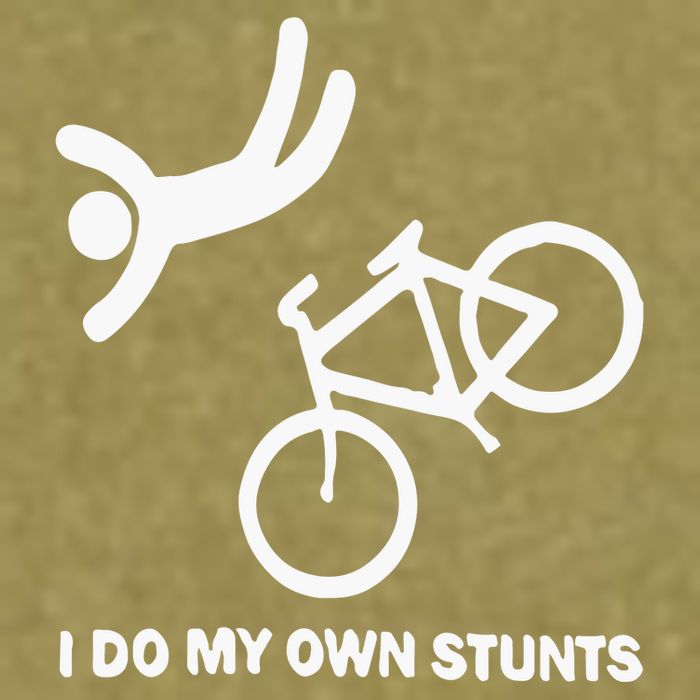 I Do My Own Stunts Garment-Dyed Women's Muscle Tee