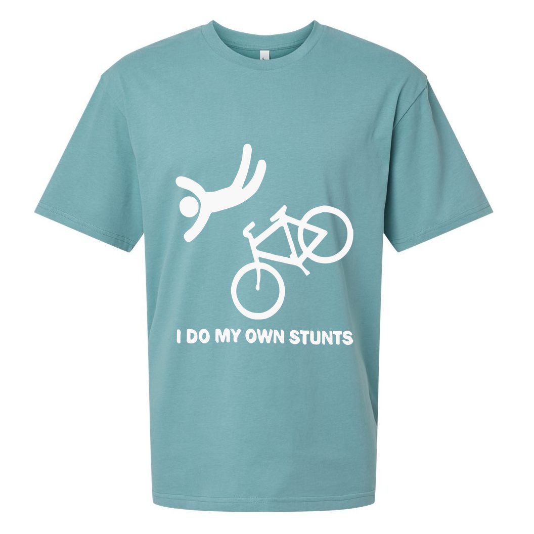I Do My Own Stunts Sueded Cloud Jersey T-Shirt
