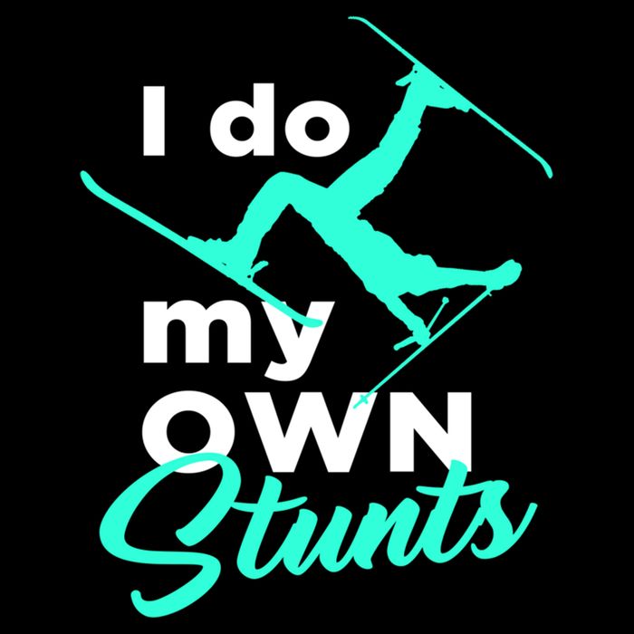 I Do My Own Stunts Jet Ski Lover Gift For Skier Sustainable Bucket Hat