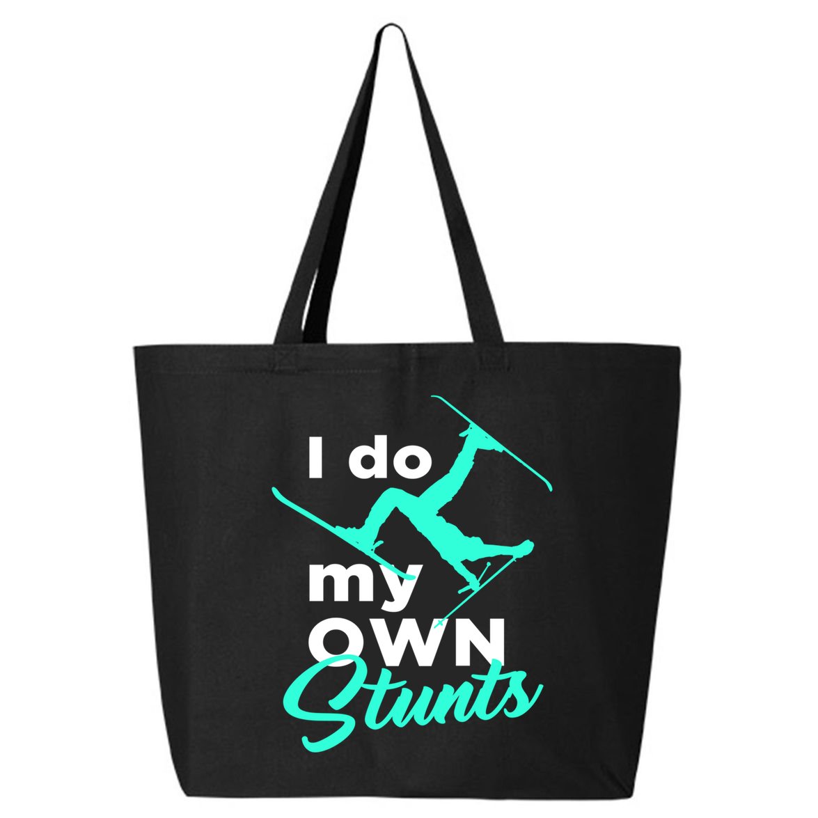 I Do My Own Stunts Jet Ski Lover Gift For Skier 25L Jumbo Tote