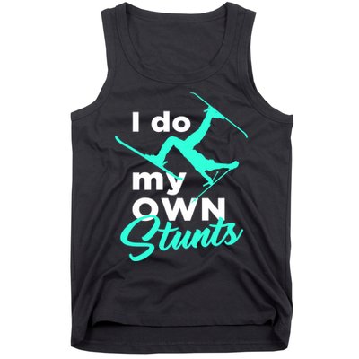 I Do My Own Stunts Jet Ski Lover Gift For Skier Tank Top