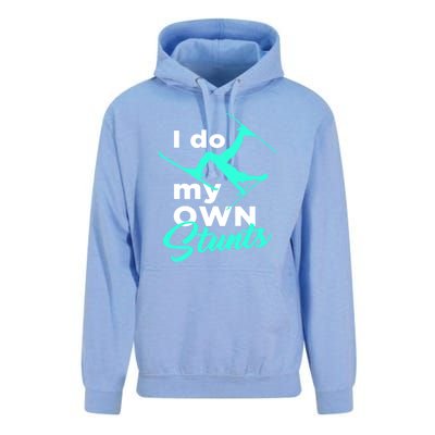 I Do My Own Stunts Jet Ski Lover Gift For Skier Unisex Surf Hoodie