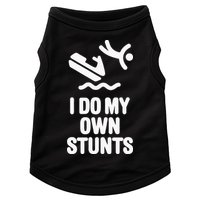 I Do My Own Stunts Jet Ski Personal Watercraft PWC Gift Doggie Tank