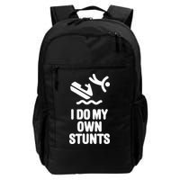 I Do My Own Stunts Jet Ski Personal Watercraft PWC Gift Backpack